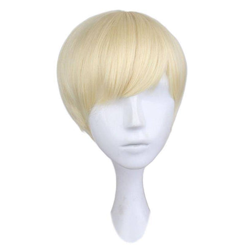 Blonde Mannen Vermomming Pruik | Perruque-Club