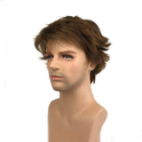 Bruine herenpruik | Perruque-Club