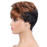 Damespruik kortgeknipt
