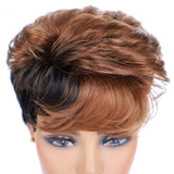 Damespruik kortgeknipt