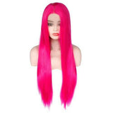 Damespruik fluorescerend roze