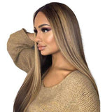 Glad natuurhaar pruik | Perruque-Club