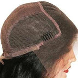 Glad pruik van natuurlijk haar - Perruque-Club