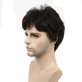 Zwarte Mannenpruik