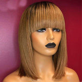 Honingkleurige pruik - Perruque-Club