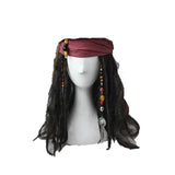 Jack Sparrow Volwassenen Pruik