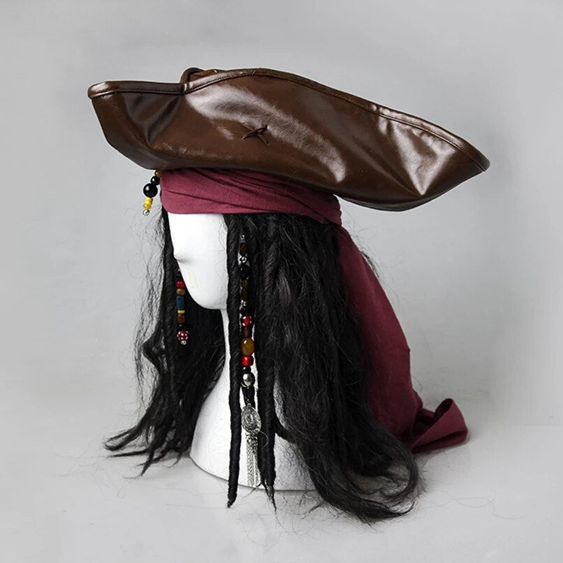 Disney Jack Sparrow pruik