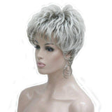 Korte grijze pruik | Perruque-Club