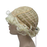 Krullend Blond Pruik | Perruque-Club