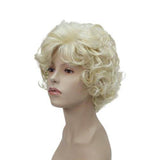 Krullend Blond Pruik | Perruque-Club