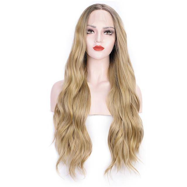 Lange Blonde Pruik | Perruque-Club