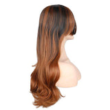 Lange Bruine Pruik | Perruque-Club