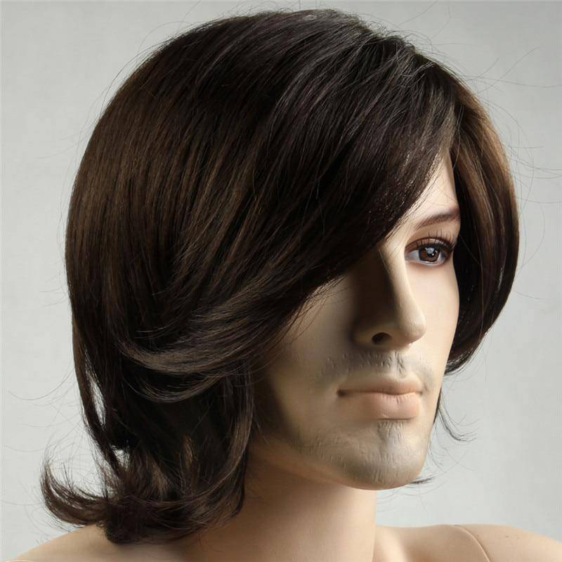Mannenpruik lang haar | Perruque-Club