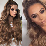 Bruine pruik - Perruque-Club