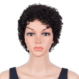 Natuurlijk Kort Haar Vrouw Pruik - Perruque-Club