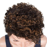 Natuurlijk Kort Haar Vrouw Pruik - Perruque-Club