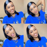 Natuurlijke korte pruik - Perruque-Club