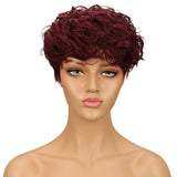 Natuurlijke korte pruik