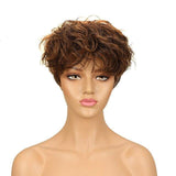 Natuurlijke korte pruik