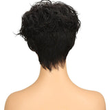 Natuurlijke korte pruik