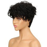 Natuurlijke korte pruik