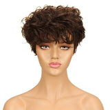 Natuurlijke korte pruik