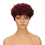 Natuurlijke korte pruik