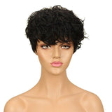 Natuurlijke korte pruik