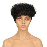 Natuurlijke korte pruik