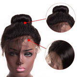 Natuurlijke lange pruik - Perruque-Club