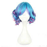 Korte Krullende Pruik