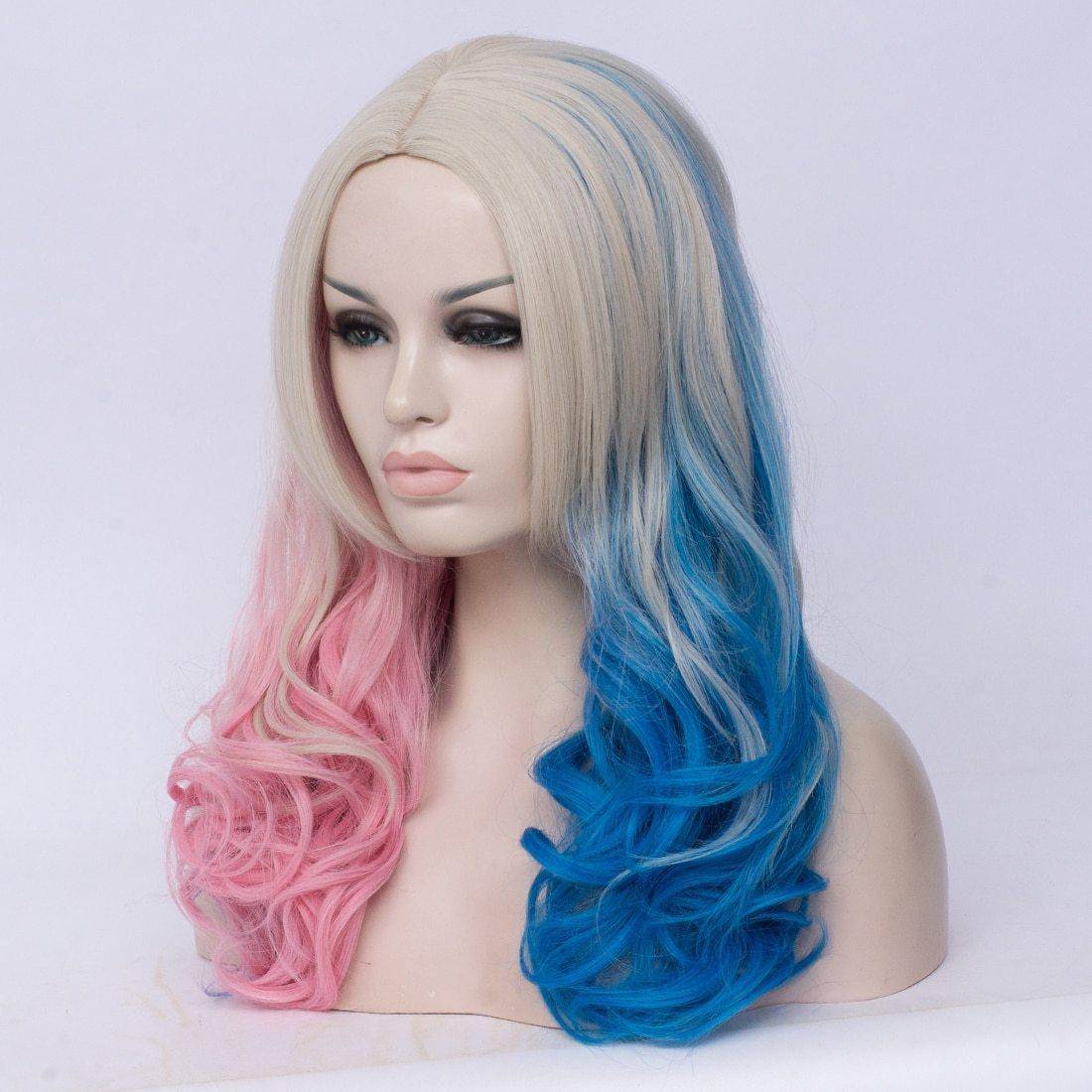Harley Quinn Vrouwenpruik