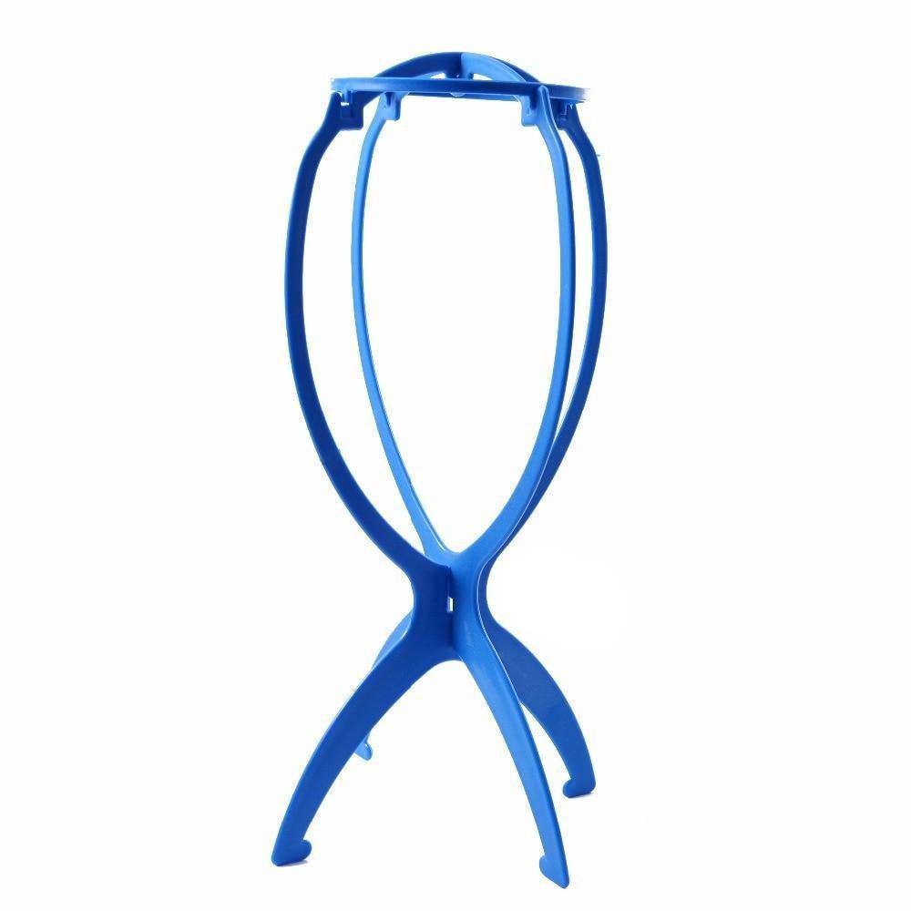Plastic pruikenhouder