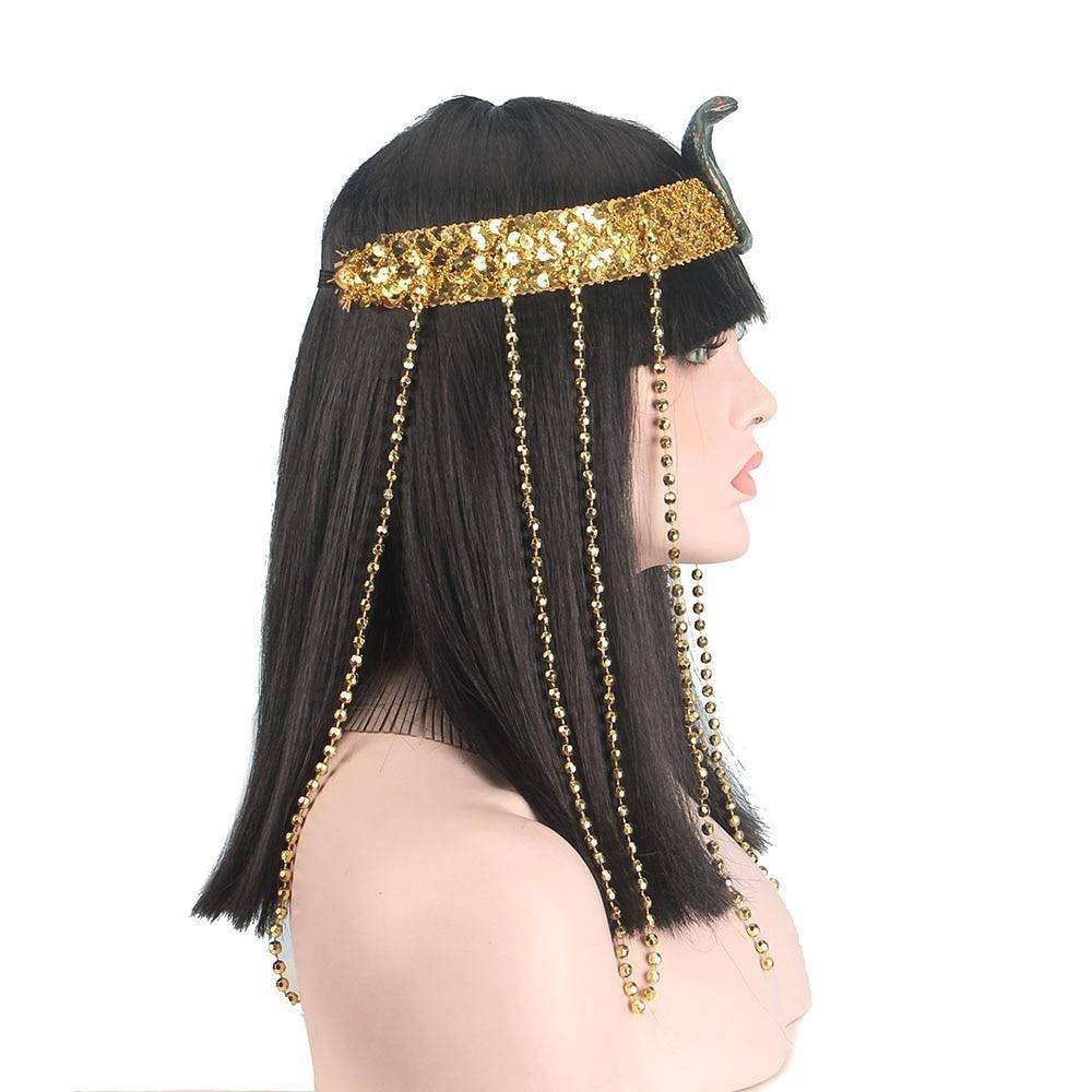 Cleopatra Pruik Vermomming | Perruque-Club