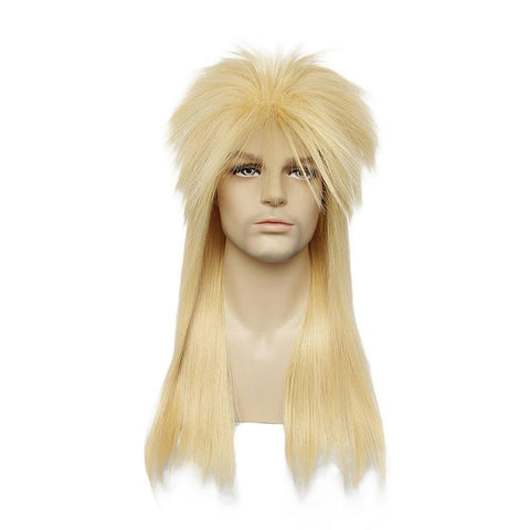 Blonde ezelpruik
