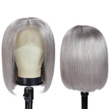 Natuurlijke grijze pruik - Perruque-Club