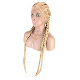 Afrikaanse gevlochten pruik