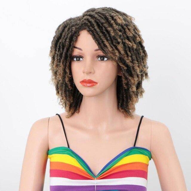 Korte Afro Pruik
