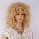 Krullende Afro Pruik