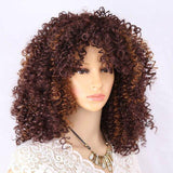 Krullende Afro Pruik