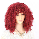 Krullende Afro Pruik