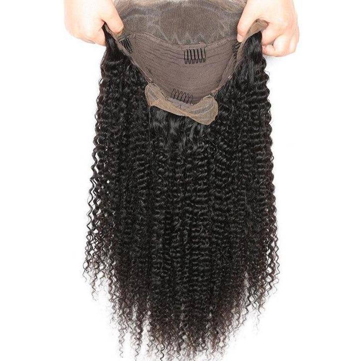 Natuurlijke Korte Afro Pruik