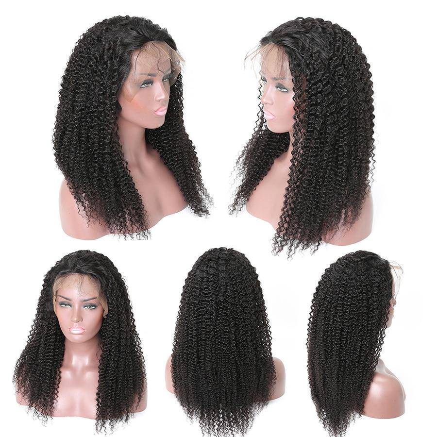 Natuurlijke Korte Afro Pruik