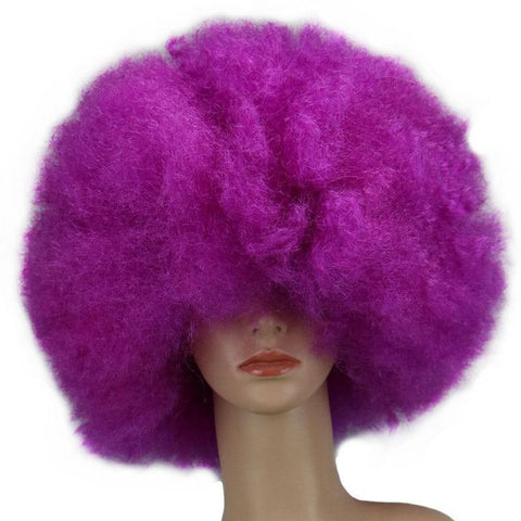 Paarse afropruik