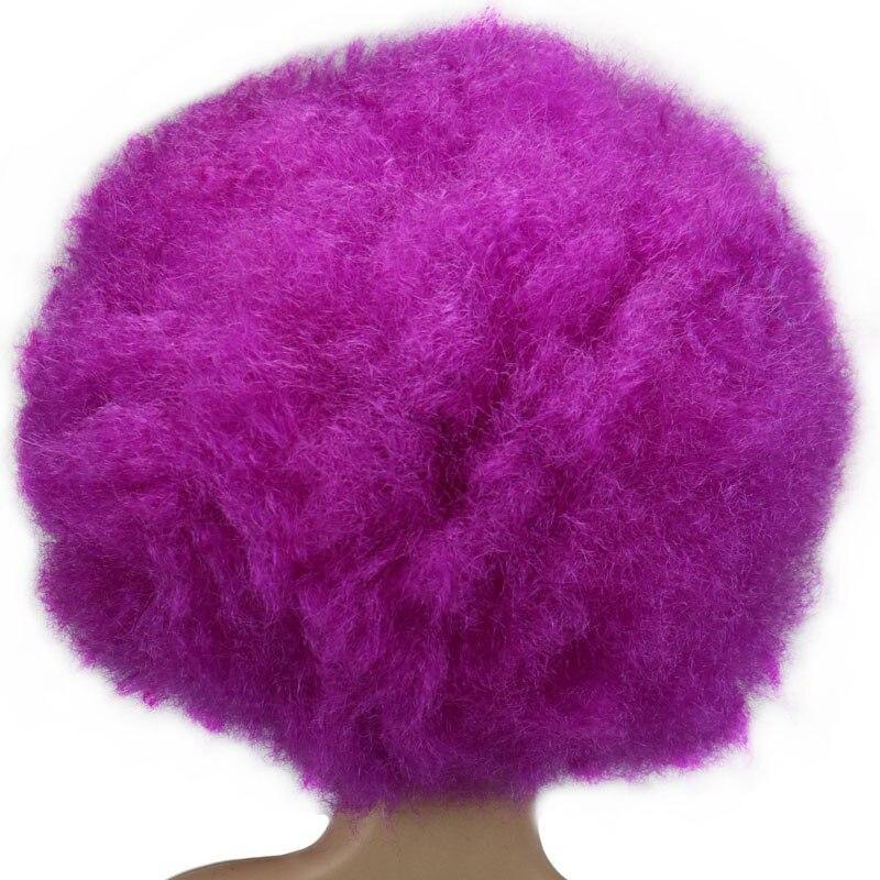 Paarse afropruik
