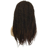 Afro vlechten pruik