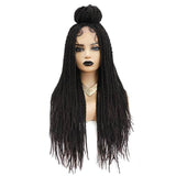 Afro vlecht pruik | Perruque-Club