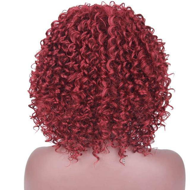 Afro damespruik
