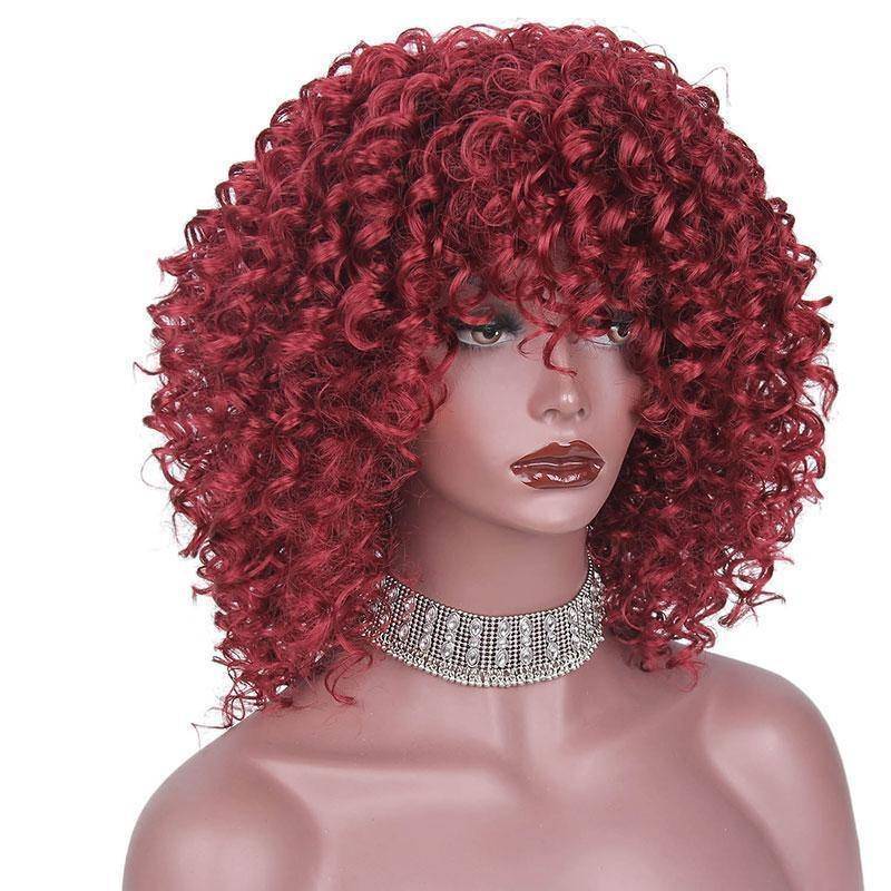 Afro damespruik