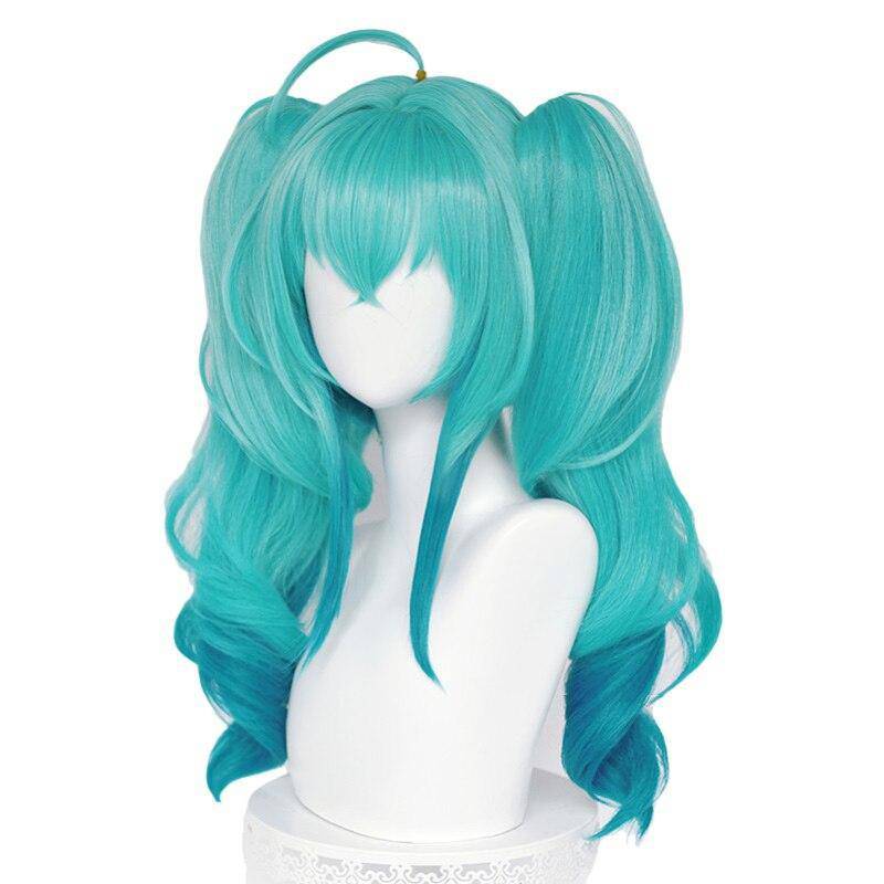 Anime Lange Paardestaarten Pruik | Perruque-Club